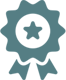 Icon of a badge representing our license as Michigan Builders.